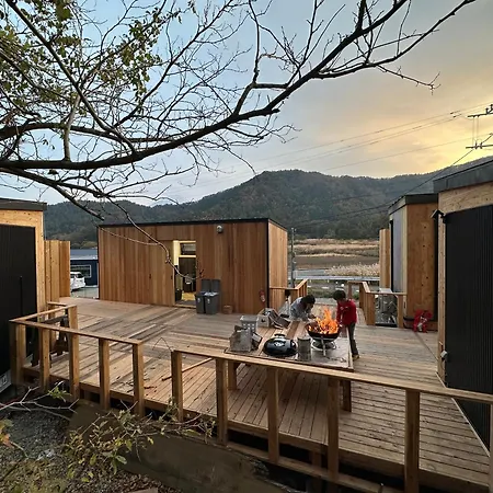 Hotel Fuji Dome Glamping Fujikawaguchiko Exterior foto