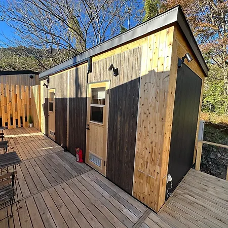 Hotel Fuji Dome Glamping Fujikawaguchiko Exterior foto