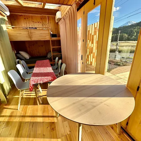 Hotel Fuji Dome Glamping Fujikawaguchiko Exterior foto