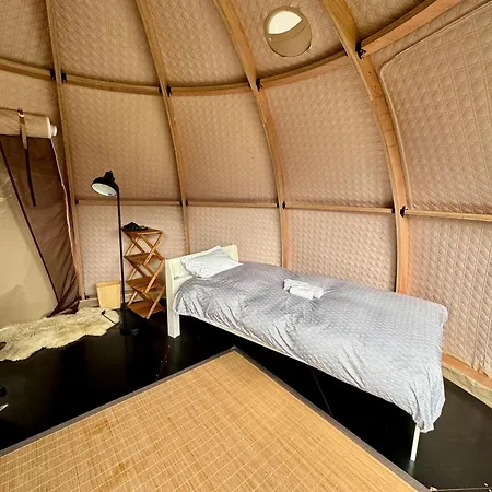 Hotel Fuji Dome Glamping Fujikawaguchiko Exterior foto