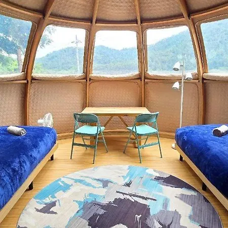 Fuji Dome Glamping Hotel Fujikawaguchiko Exterior photo