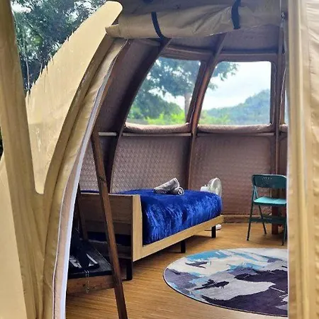 Fuji Dome Glamping Hotel Fujikawaguchiko Exterior photo